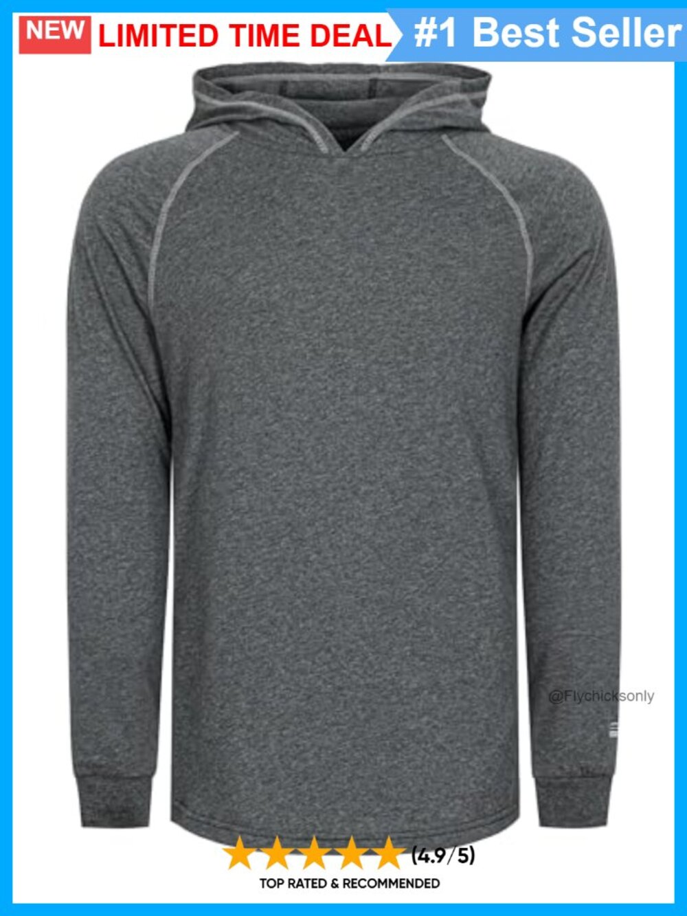 FR Hooded T-Shirt 4oz Lightweight Work Base Layer